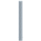 Barrier bollard | Steel tube  152 x 3.2 mm | stationary | for setting in concrete | hot-dip galvanized | total length: 1500 mm | with welded steel cap